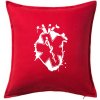 Srdce zdravia - Vankúš 50x50 - 50x50 - Iba poťah ( Červená )