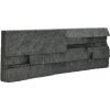 Obklad Vaspo Kameň lámaný tmavo sivá 10,7x36 cm reliéfna V53006 0.500 m2