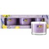 Yankee Candle Lemon Lavender votívna sviečka 3 x 37 g