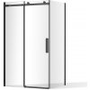 Roltechnik Posuvné sprchové dvere OBZD2 a pevná stena OBZB Brillant 120 cm 90 cm