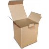 Kartónové krabice Fefco 0215 120x120x150mm 3VVL hnedá