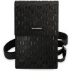 Universal bag for mobil Karl Lagerfeld KLWBSAMSMK Monogram Plate / čierne