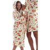 Detský župan Rose 9149 1003 - Vestis 116 ecru s květy
