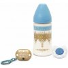 SUAVINEX | SET PREMIUM COUTURE - NIEBIESKI Varianta: PREMIUM SET 270 ml 3P+ KLIP+ DUDLÍK 0-4m - MODRÝ