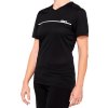 Dámsky cyklistický dres 100% Ridecamp black M