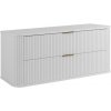 Elvisia Skrinka pod umývadlo ELEGANCE White | 120 cm
