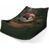 Sablio Sedací vak Lounge Pokemon ball Les 80 x 95 x 50 cm