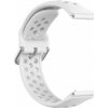 BStrap Silicone Dots remienok na Garmin Vivoactive 4s, white (SGA007C02)
