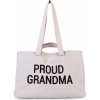 Childhome Cestovná taška Grandma Canvas Off White