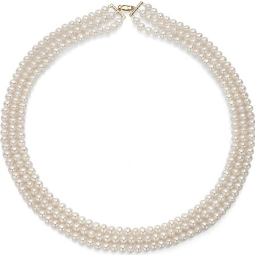 Klenota Trojradový perlový náhrdelník je3338 od 256 € - Heureka.sk