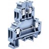 Tracon electric Dvojnásobná radová svorka pre fázový (L) vodič 2,5mm² 0,2-2,5mm2