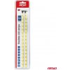 AMIO LED pásiky COB do auta biele 2x30 cm 12V