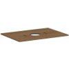 Hansgrohe Xilesa E doska na skrinku 78x55 cm dub 54275550