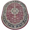 Najkoberce Exclusive N 03 červený ovál 160x220 cm