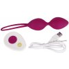 Vibračné venušine guličky Lust Love Balls pink