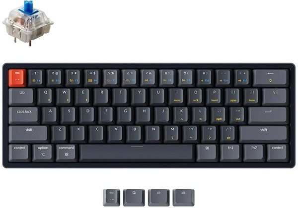 Keychron K12 Hot-Swappable Blue Switch K12-J2