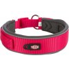 PREMIUM obojok extra široký, XS-S: 27-35 cm/25 mm, fuchsia/grafit