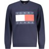 Športová Pánska Mikina bez zipsu TOMMY HILFIGER Modrá Farba: Modrá, Veľkosť: 3XL