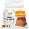 PUI PURINA Gourmet Revelations Mousse with chicken in sauce Box - mokré krmivo pre mačky - 2x57g
