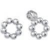 Brilio Silver Minimalistické strieborné náušnice Krúžky 431 001 02805 04