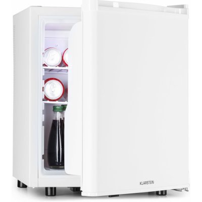 Klarstein Happy Hour 45, mini chladnička, minibar, chladnička na nápoje, 45 l, 26 dB (HEA3-HappyH-48l-WH)