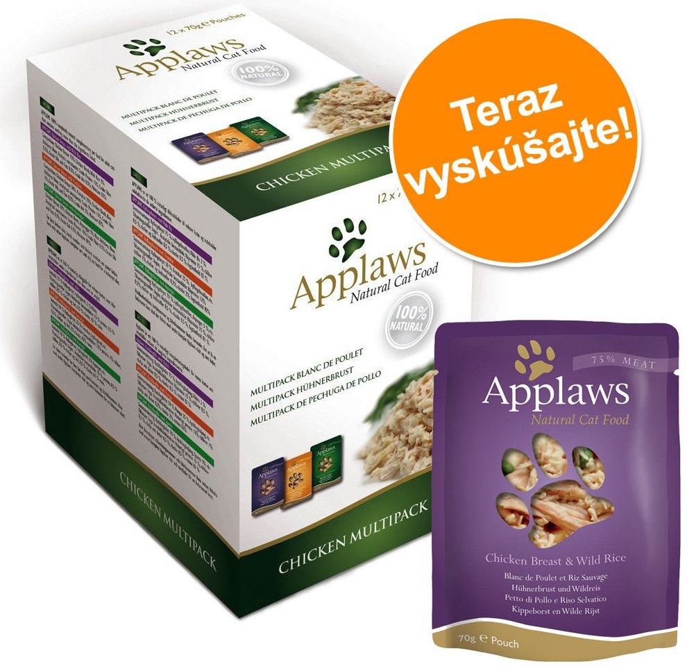 Applaws Fish Selection rybí výběr 12 x 70 g