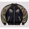ALPHA INDUSTRIES Bunda Japan Pilot - čierna (178138/03)