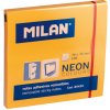 Blok samolepiaci MILAN, 76x76, neon oranžový