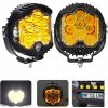 2X 75W PRACOVNÁ LAMPA PROTI ZAHMLIEVANIU LED Svetlomety 12V/24V 5800LM