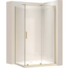 REA/S - Sprchová kabína Montana Gold Brush 140x80 KPL-K2519