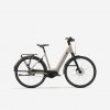 BTWIN Mestský elektrobicykel LD 940E Connect nízky rám motor Owuru hnedý L-XL 2025