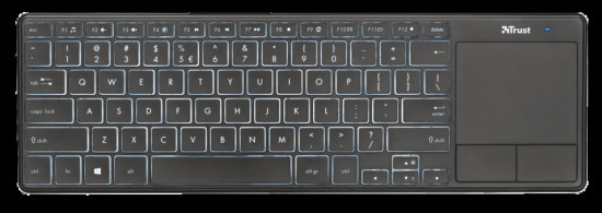 Trust Theza Wireless Keyboard with touchpad 22350 od 36,54 € - Heureka.sk