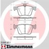 ZIMMERMANN Sada brzdových platničiek kotúčovej brzdy 250091651