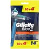 Gillette Blue 2 (Blue2) Plus strojček na holenie 14ks