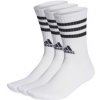 adidas Performance adidas 3-Stripes Cushioned Crew Socks 3 Pairs biela