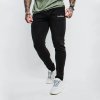 GymBeam Tepláky Slimfit Black IBA L (VÝPREDAJ)