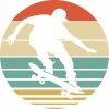 DTF nažehľovačka DTF transfer/nažehľovačka Skate Rozmer: A5