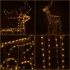 SPRINGOS LED Sob 90cm 216LED IP44 teplá biela