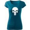 DRAGOWA dámske tričko punisher petrol blue