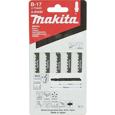 Makita A-85690 Pílové listy z uhlíkovej ocele 70mm, 5ks/bal.