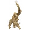 Mauro Ferretti Stolná lampa Gorilla 40 cm zlatá