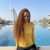 Brazilian brčky kučeravé Crochet Braids hnedé #30: 70cm 115g