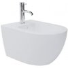 kielle Oudee - Závesný bidet, s prepadom, s otvorom na batériu, biela 30302000