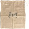 Ľanové vrecko na chlieb s výšivkou Gastro 41x37 cm