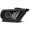 TUNING-TEC Predné svetlá, FORD MUSTANG V, 2010-2013, TUBE LIGHT BLACK