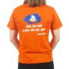Pánské tričko s citátem oranžové S KNIHCENTRUM.cz