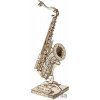 Robotime Drevené 3D puzzle Saxofón 136 ks
