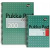 PUKKA PAD Špirálový zošit A4 štvorčekový Metallic Jotta