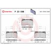 Sada brzdových platničiek kotúčovej brzdy BREMBO P 23 098