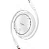 Baseus P10364500211-00 USB-C na USB-C, Free2Draw, PD, 100 W, 1m, bílý